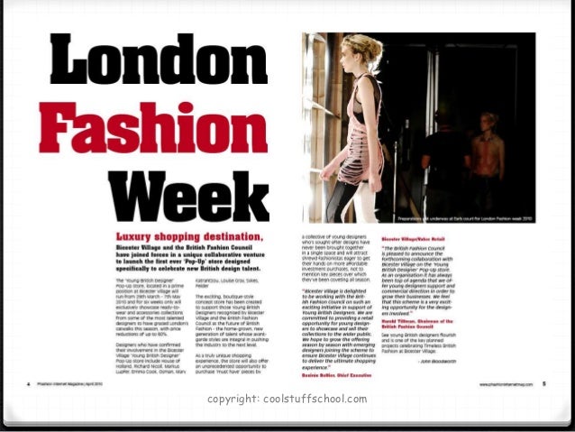 feature article topics examples of fashion articles